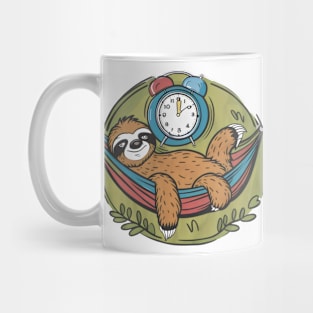 Sloth in Hammock - Embrace Productivity! Mug